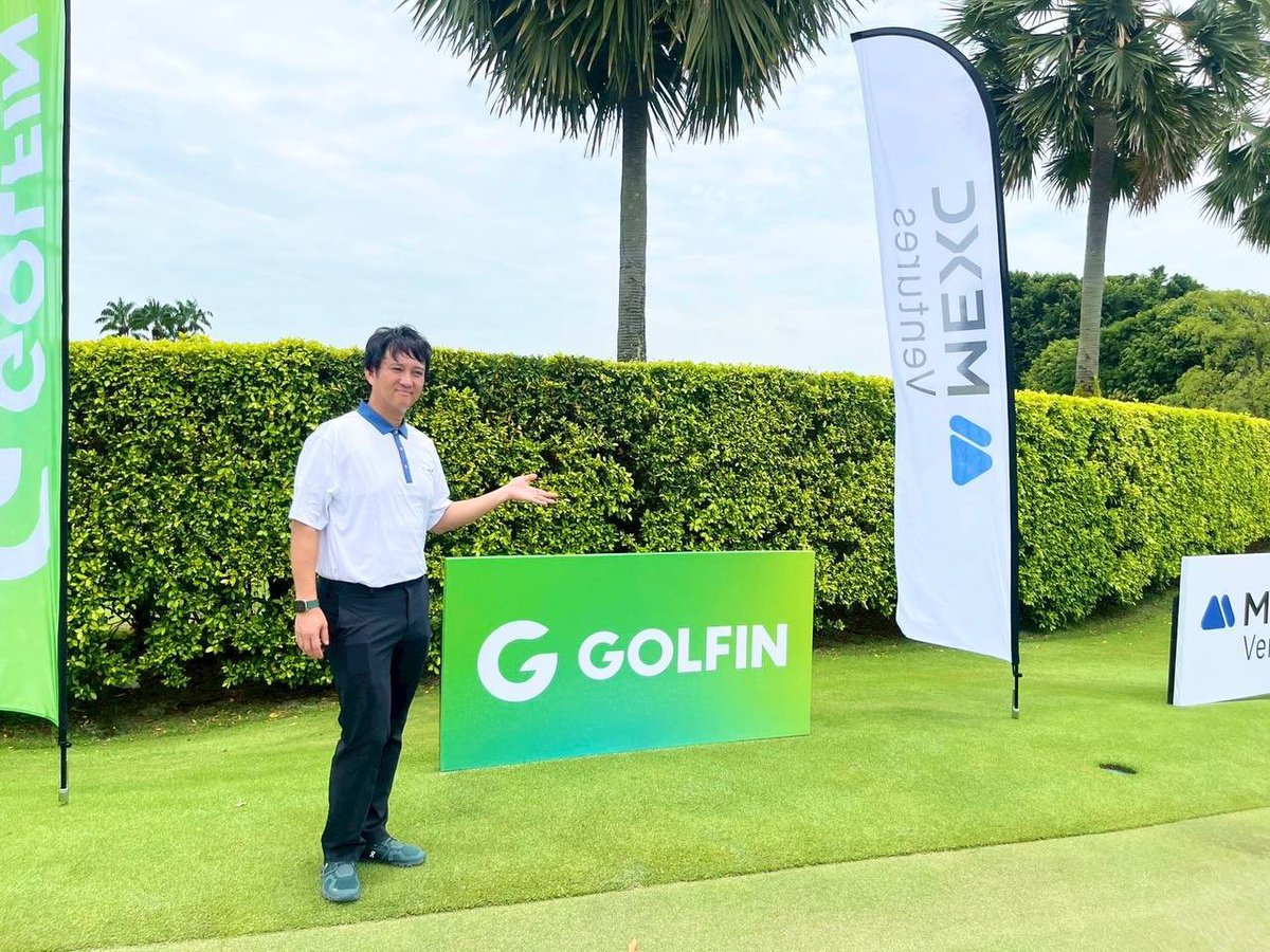 GOLFIN_ global tweet media