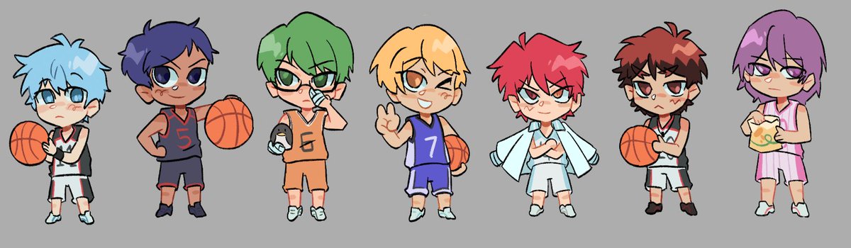 chamom0mile's tweet image. superpower basketball boys #knb #kurokonobasuke