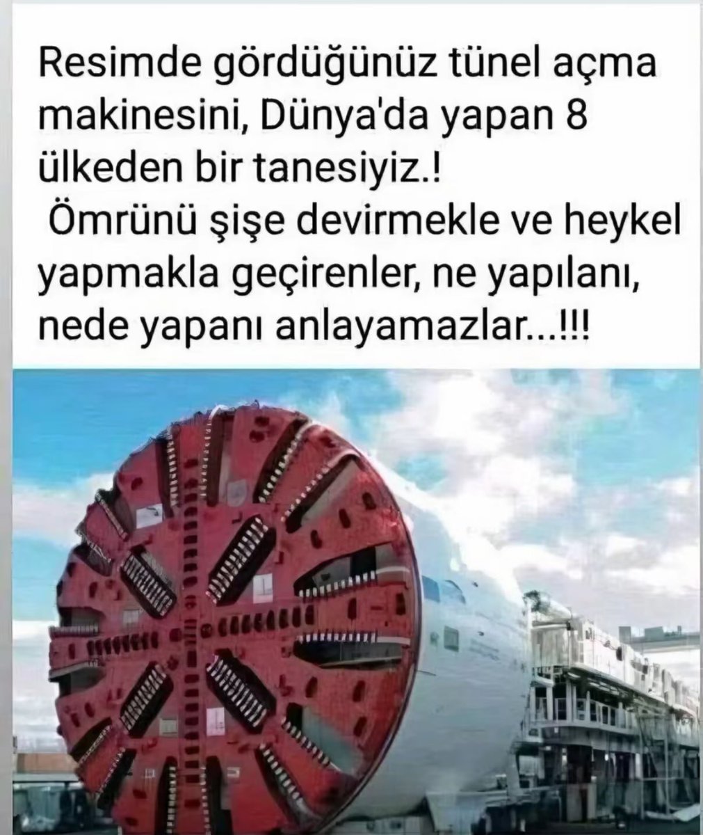 mesuliyetyok's tweet photo. Tunel acma makinasi bile yaptik, sizin akliniz fikriniz enflasyonda. Onu da siz dusurun. Bu kadar yetkiye, bu kadar etki. https://t.co/ylwtDk53XS