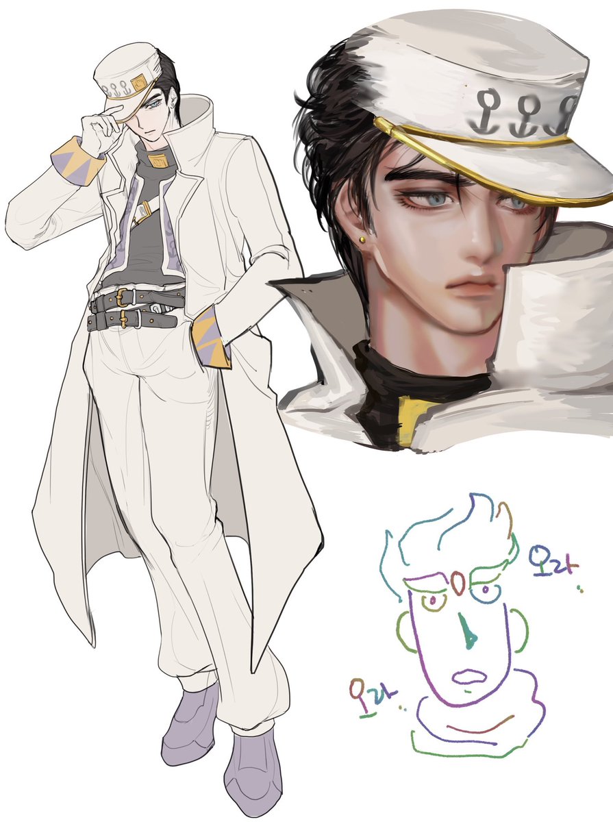 chocksaekang's tweet image. 4타로 
#JJBA