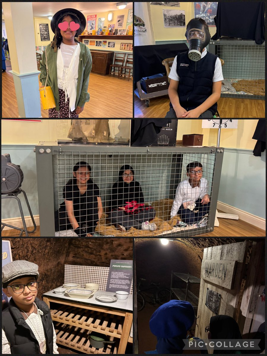 olive_bolton's tweet photo. Thank you @SMBC_Museums for a fabulous experience #LivingHistory #AndersonShelters #WorldWar2 #Historians #Evacuees #StepBackInTime #Artefacts #Experiences #Memories #AirRaidShelters #Year6 #WeAreStar #Respect https://t.co/nwWTFE2IiL