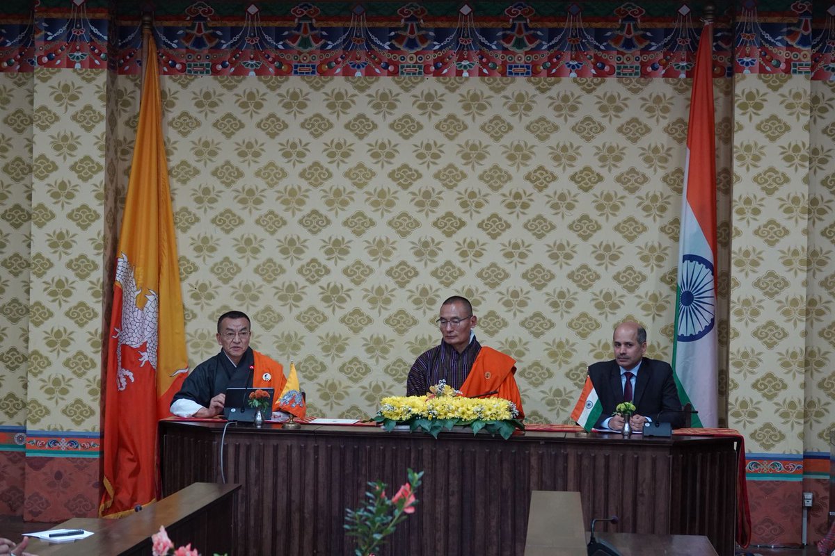India in Bhutan tweet media