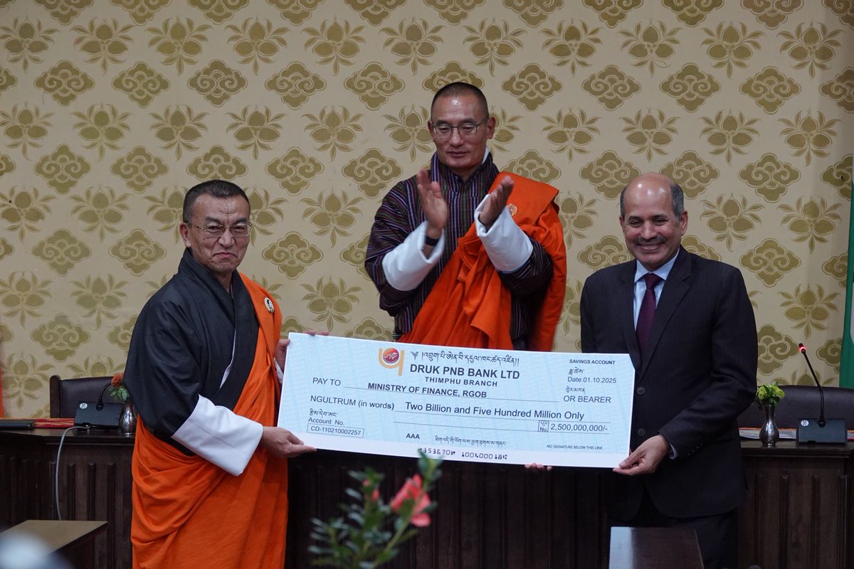 India in Bhutan tweet media