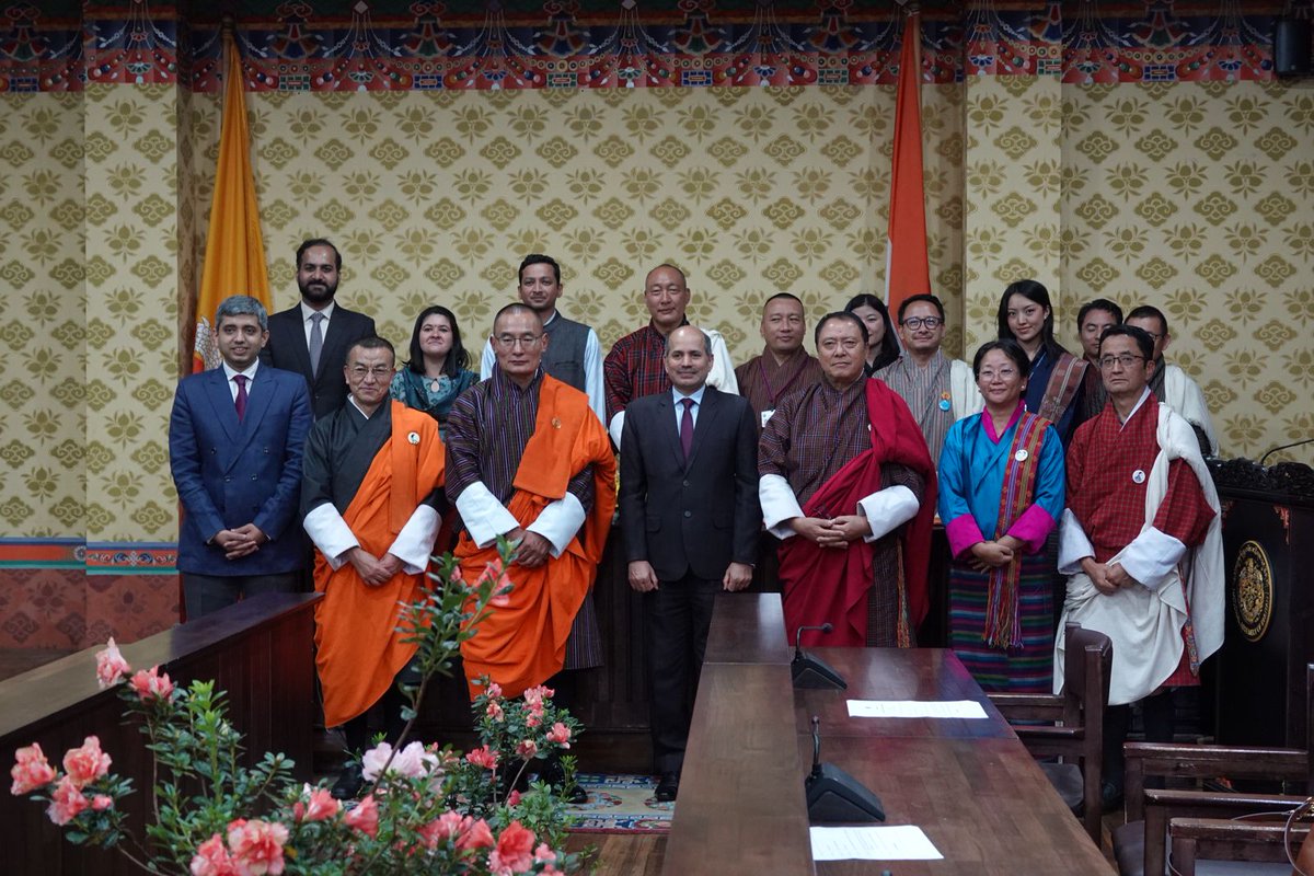 India in Bhutan tweet media