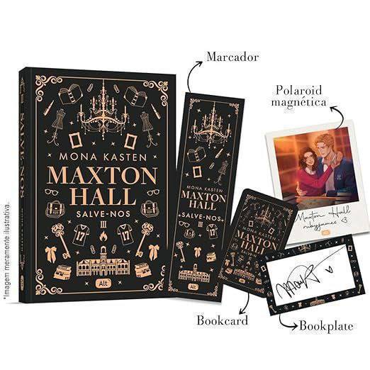 🟣Voltou! Esgota rápido! 

📔 Maxton Hall: Salve-nos + Brindes
💰R$ 49,92
🔗 amzn.to/46DAkSY

— Promoção por tempo limitado!
