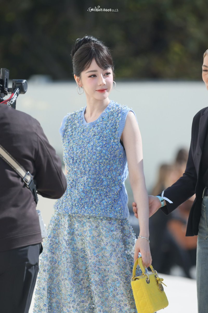 Our cute princess 🩷 such a baby doll 

DILRABA DIOR PFW25
#DilrabaDiorSS26
<a href="/Dior/">Dior</a> <a href="/XFashion/">XFashion</a>