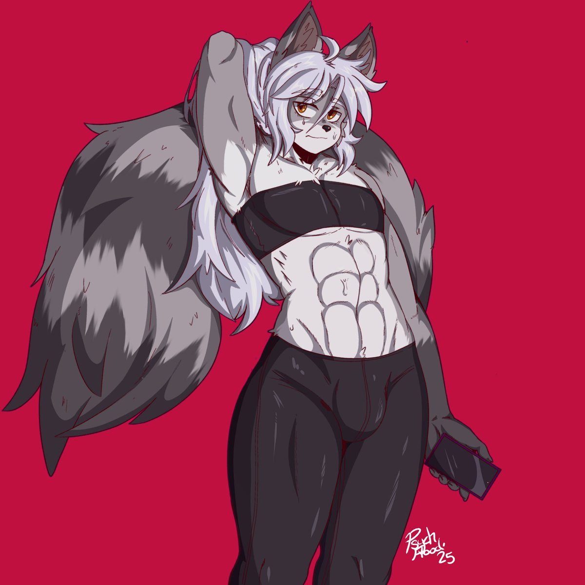 Psych shading practice
Sexy boyy
#furry #furryart
