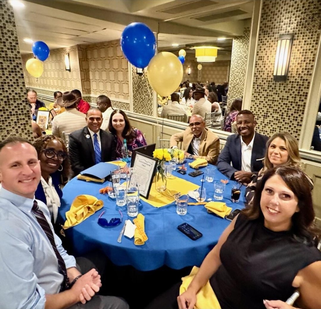 DrMauricio's tweet image. I was humbled to be honored with Mrs. McDonald and Reverend Colter at the Sigma Gamma Rho Sorority, Inc gala. I accepted the community award on behalf of our
@PeekskillCSD
board, administrators, staff and partners. It is a testament to our collective work as a community.