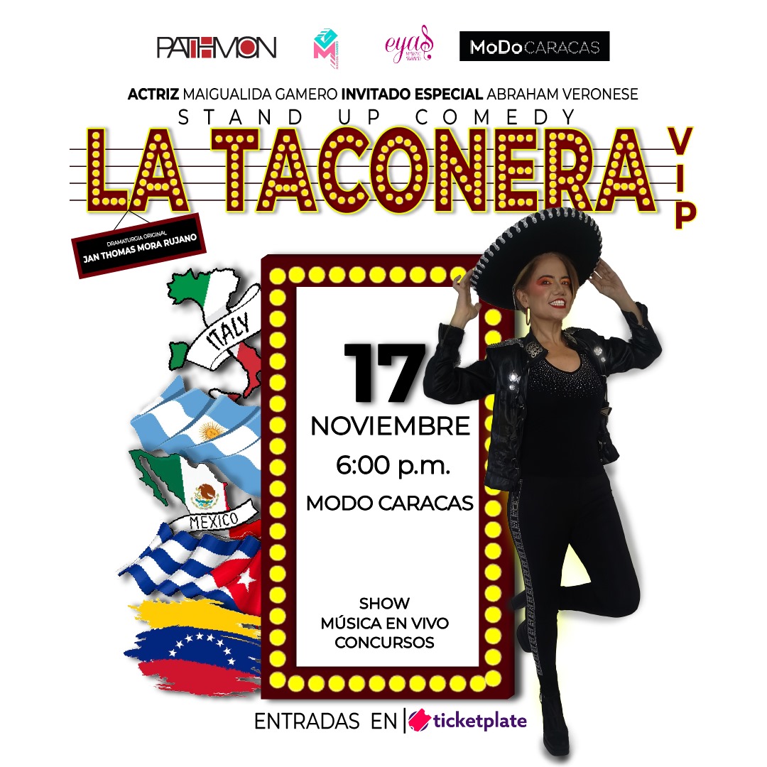 Em #Noviembre te espero en Modo Caracas, Chacao. Entradas por Ticketplate.