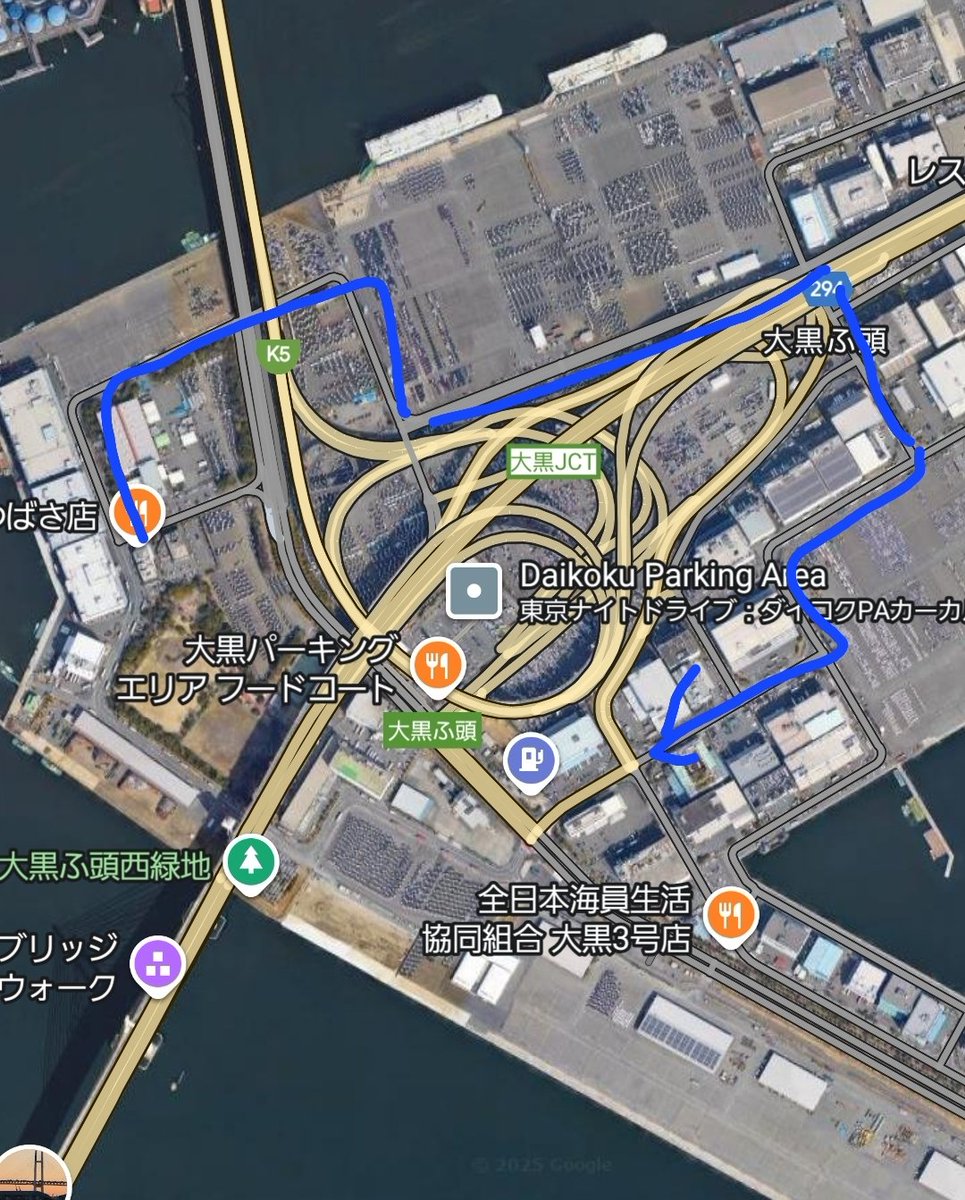 Peachdriver's tweet image. 出るとしたらこうグルっと遠回りすればいいんだっけ？