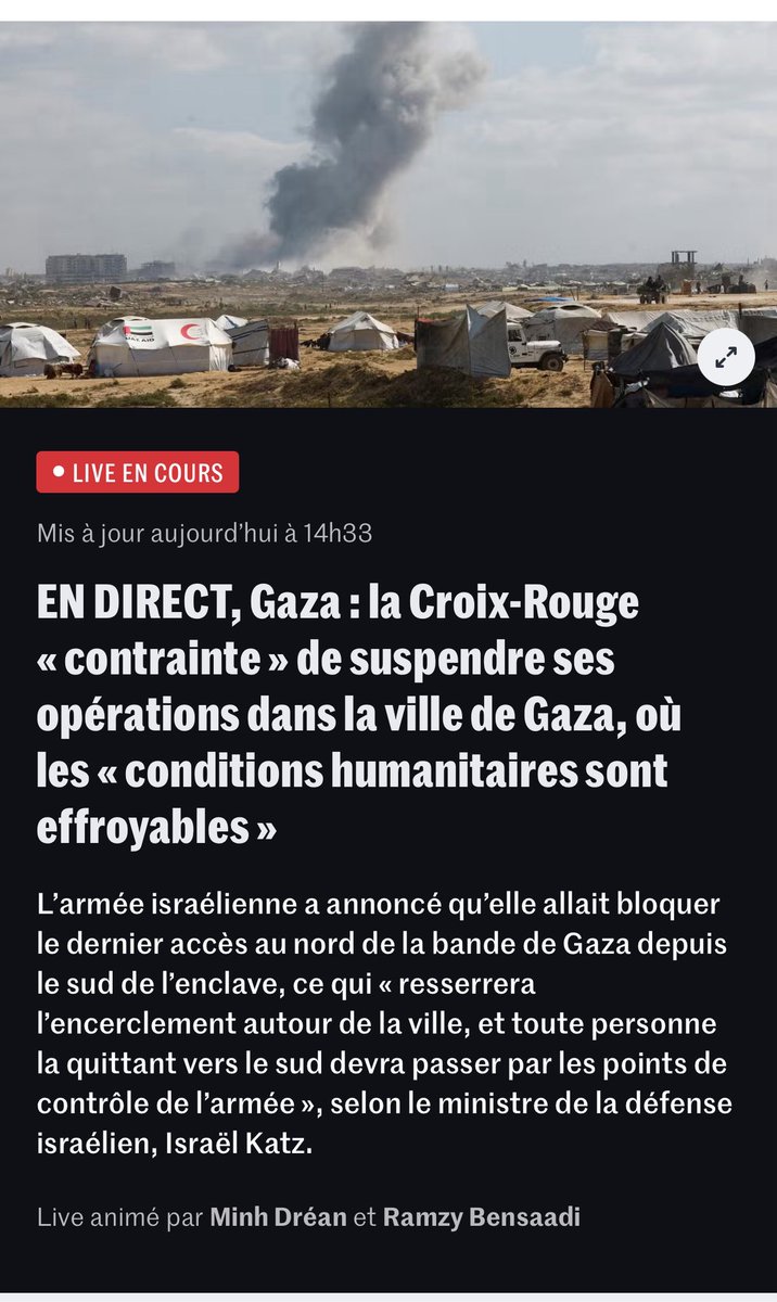 Jean-françois Corty (@jfcorty) on Twitter photo #Gaza Avec le siège, l’absence d’aide et la fermeture du dernier point de sortie de Gaza City, des dizaines de milliers de personnes vont mourrir dans les jours qui viennent si la communauté internationale ne se mobilise pas pour stopper le carnage. #Gaza Avec le siège, l’absence d’aide et la fermeture du dernier point de sortie de Gaza City, des dizaines de milliers de personnes vont mourrir dans les jours qui viennent si la communauté internationale ne se mobilise pas pour stopper le carnage.
