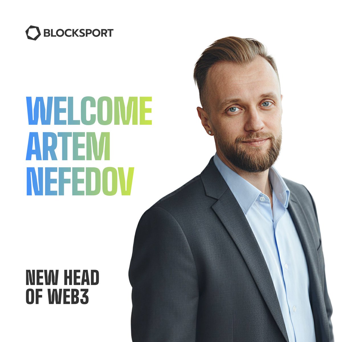 Strengthening Web3 at Blocksport

We are pleased to announce that Artem Nefedov is joining Blocksport as Head of Web3. Artem will lead the relaunch of our Web3 ecosystem with a clear focus on building a sustainable utility token and unlocking new growth opportunities for both the