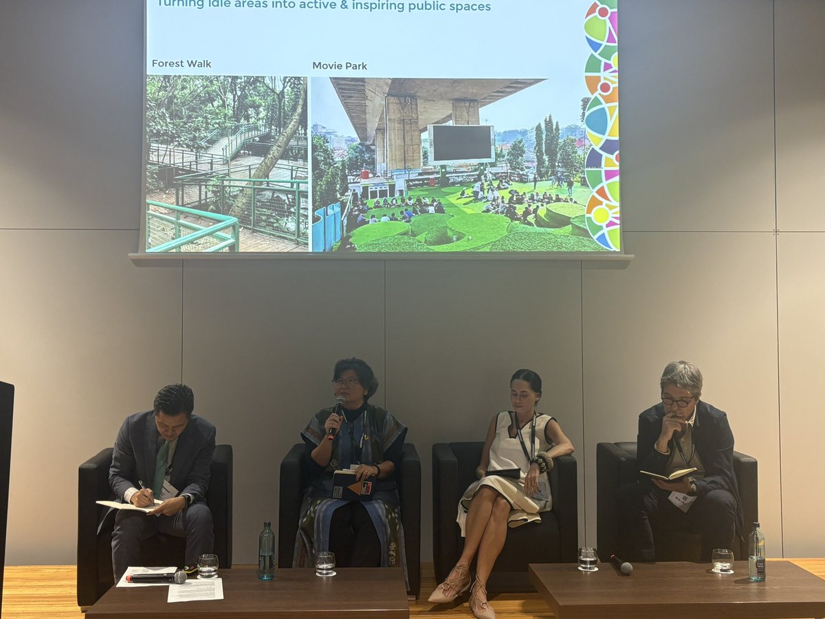 #Mondiacult2025

Reimagining Cities: Cultural Policies and Civic Participation with <a href="/itbofficial/">Institut Teknologi Bandung</a> researcher Tita Larasati, Director of #ICUB <a href="/ecarames/">esteve caramés</a> and inspiring closing words of UCLG ASG <a href="/pablomarmisol/">Pablo Fernández Marmissolle-Daguerre</a> 

Coorganised with <a href="/UNHABITAT/">UN-Habitat</a> <a href="/bcncultura/">Barcelona Cultura</a>

#Culture2030Goal #Listen2Cities