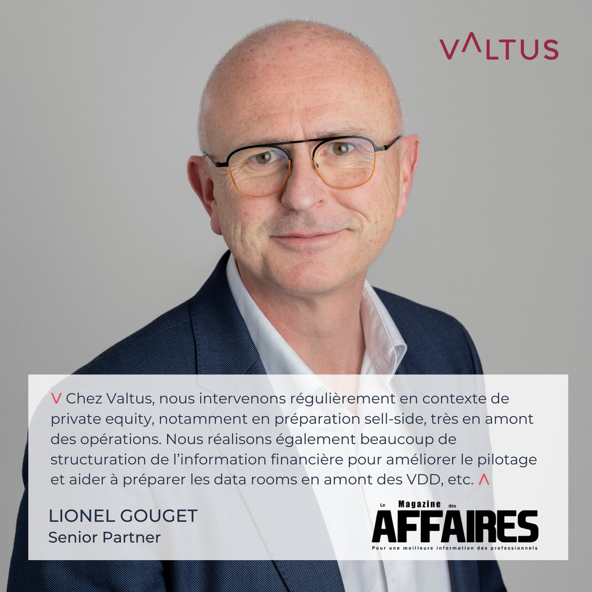 / 𝐏𝐑𝐄𝐒𝐒𝐄 🗞️ « 𝐃𝐚𝐧𝐬 𝐮𝐧 𝐞𝐧𝐯𝐢𝐫𝐨𝐧𝐧𝐞𝐦𝐞𝐧𝐭 𝐞́𝐜𝐨𝐧𝐨𝐦𝐢𝐪𝐮𝐞 𝐜𝐡𝐚𝐡𝐮𝐭𝐞́, 𝐥𝐞 𝐏𝐫𝐢𝐯𝐚𝐭𝐞 𝐄𝐪𝐮𝐢𝐭𝐲 𝐩𝐨𝐮𝐫𝐬𝐮𝐢𝐭 𝐬𝐨𝐧 𝐚𝐬𝐜𝐞𝐧𝐬𝐢𝐨𝐧 » ! Une table ronde d’experts sur le #PrivateEquity avec <a href="/GougetLionel/">Lionel GOUGET</a>, Senior Partner chez Valtus.