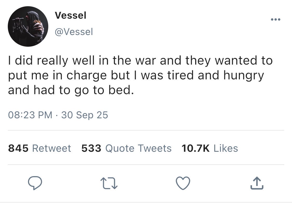 incorrect sleep token tweet media