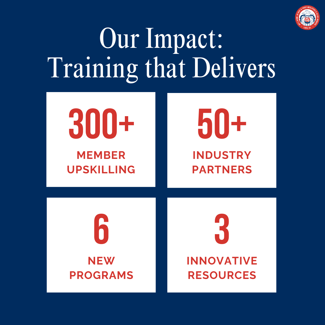 From Apprentice to Expert: We've Got Your Back🙌

With support from Ontario's #SkillsDevelopmentFund, Local 95 is advancing workforce development through mentorship, recruitment, retention &amp; training. Together, we're #BuildingtheFuture of Ontario's #skilledtrades💪

@davidpiccini