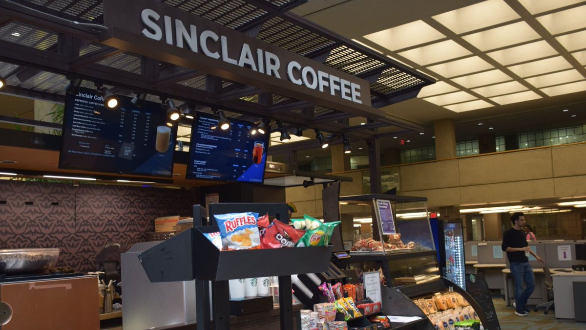 sinclairclarion's tweet image. Today, we salute the magic beans that keep us all going. Happy National Coffee Day ☕

#nationalcoffeeday #studentlife #sinclaircollege #sinclairclarion