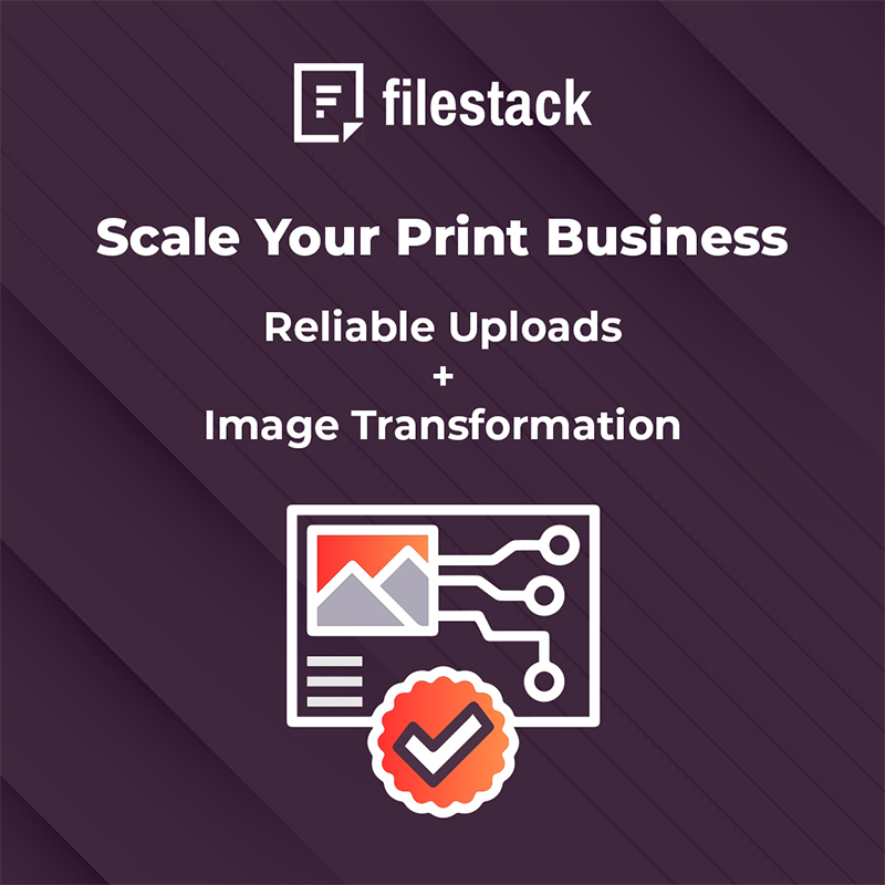 Filestack's tweet image. Need a fast, reliable way to handle file uploads for your printing business? 🖨️📂
Filestack’s upload API is built for speed, security &amp;amp; scale.

👉 Try it here: bit.ly/3KwNF6k 

#FileUpload #PrintAPI #Filestack #PrintingBusiness