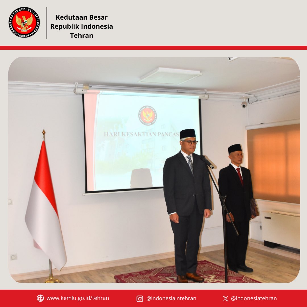 Embassy of the Republic of Indonesia in Tehran tweet media