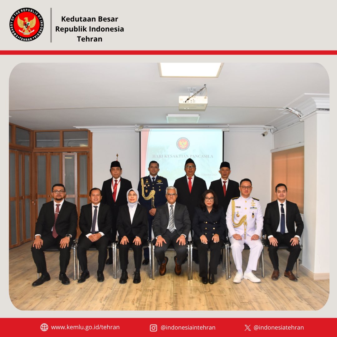 Embassy of the Republic of Indonesia in Tehran tweet media