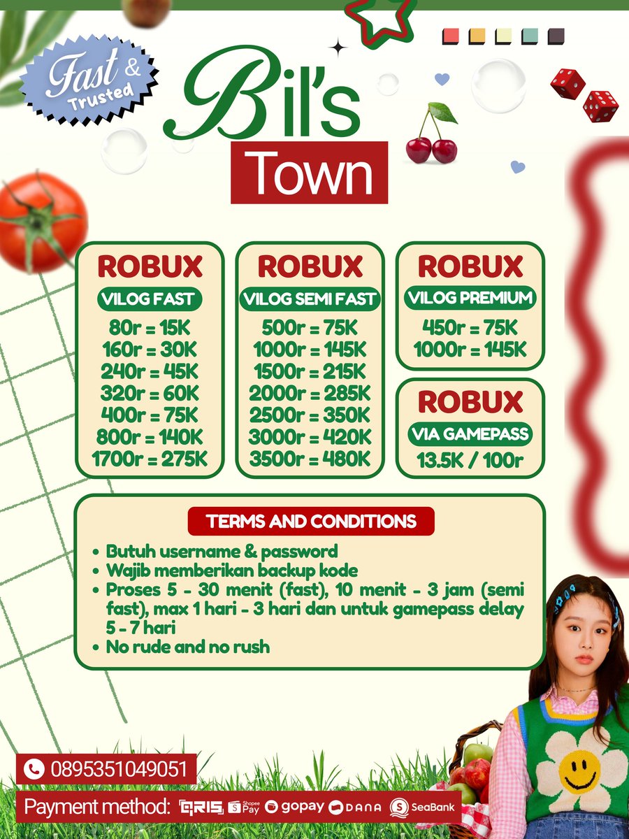 ABiL # top up robux 👩🏻‍🌾🍅 tweet media