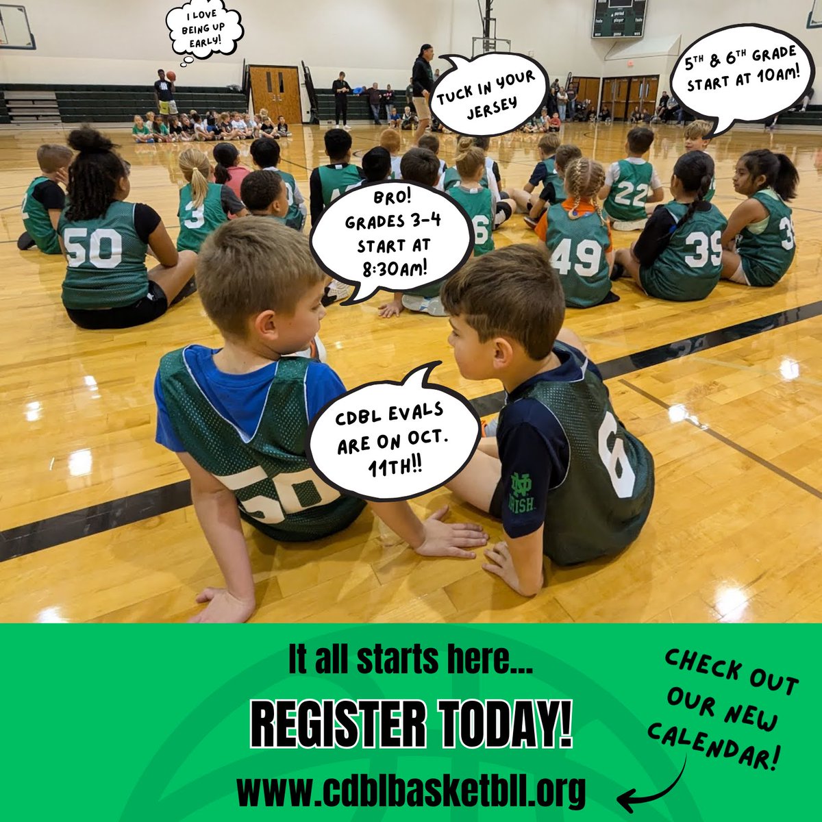 CDBL6's tweet image. Evals are right around the corner!!
Check out the website for more info and to get registered today! 💪😤👍