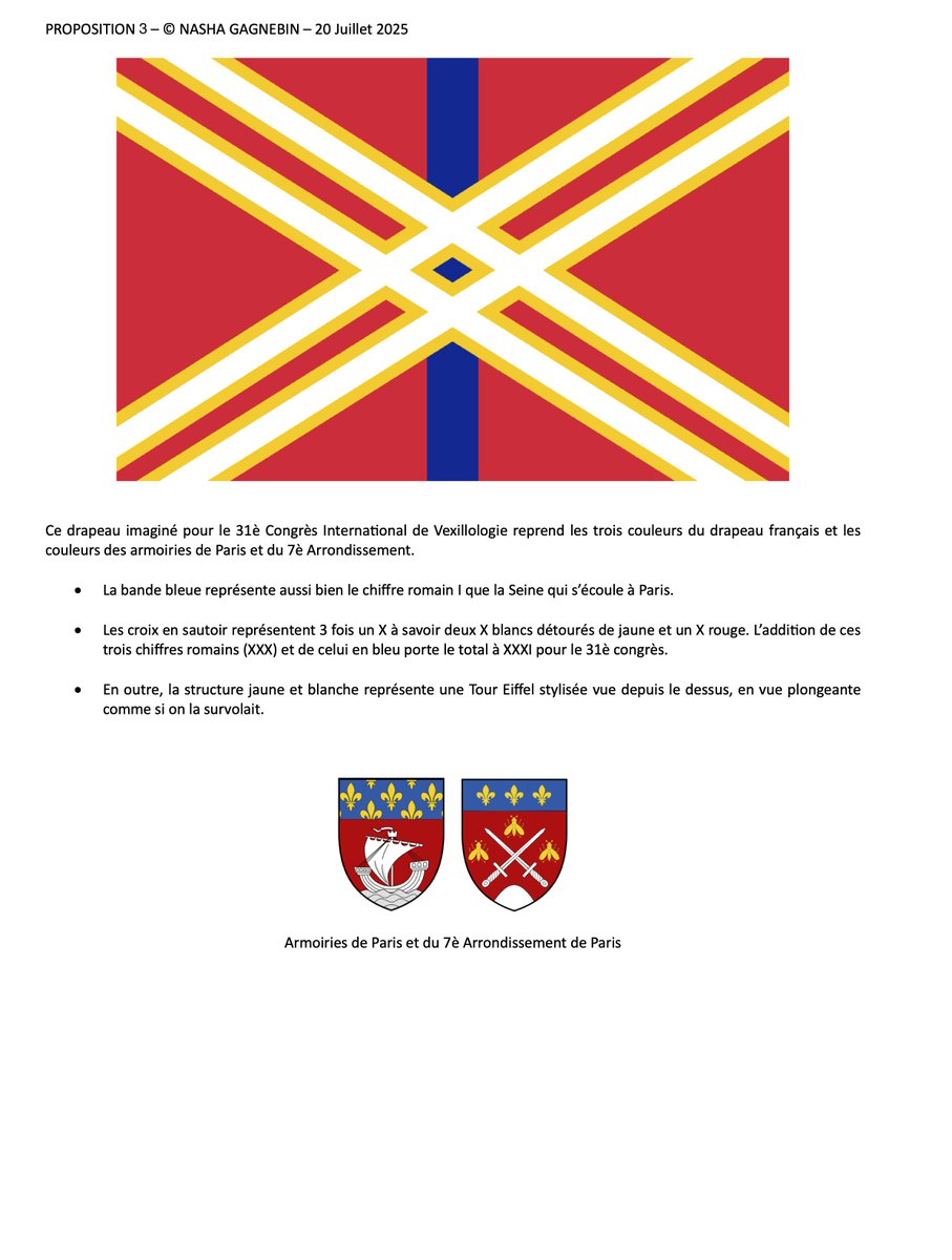 nashtags's tweet photo. Pour la Journée Mondiale de la Vexillologie en ce 1er octobre, voici la signification de mes trois projets. #Vexiday #Vexillologie #Drapeau https://t.co/BHPiPeRrqZ