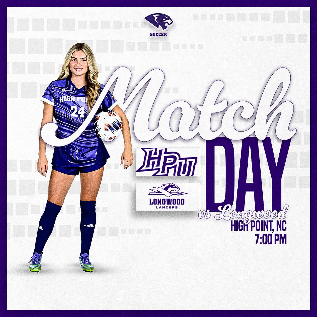 hpu_wsoc's tweet photo. Panthers are back in town 😎

🆚 | Longwood
📍 | High Point, NC
⏰ | 7:00 PM
📊 | https://t.co/gmV0s189fg
📺 | ESPN +

#GoHPU https://t.co/gaWiB8fc5j