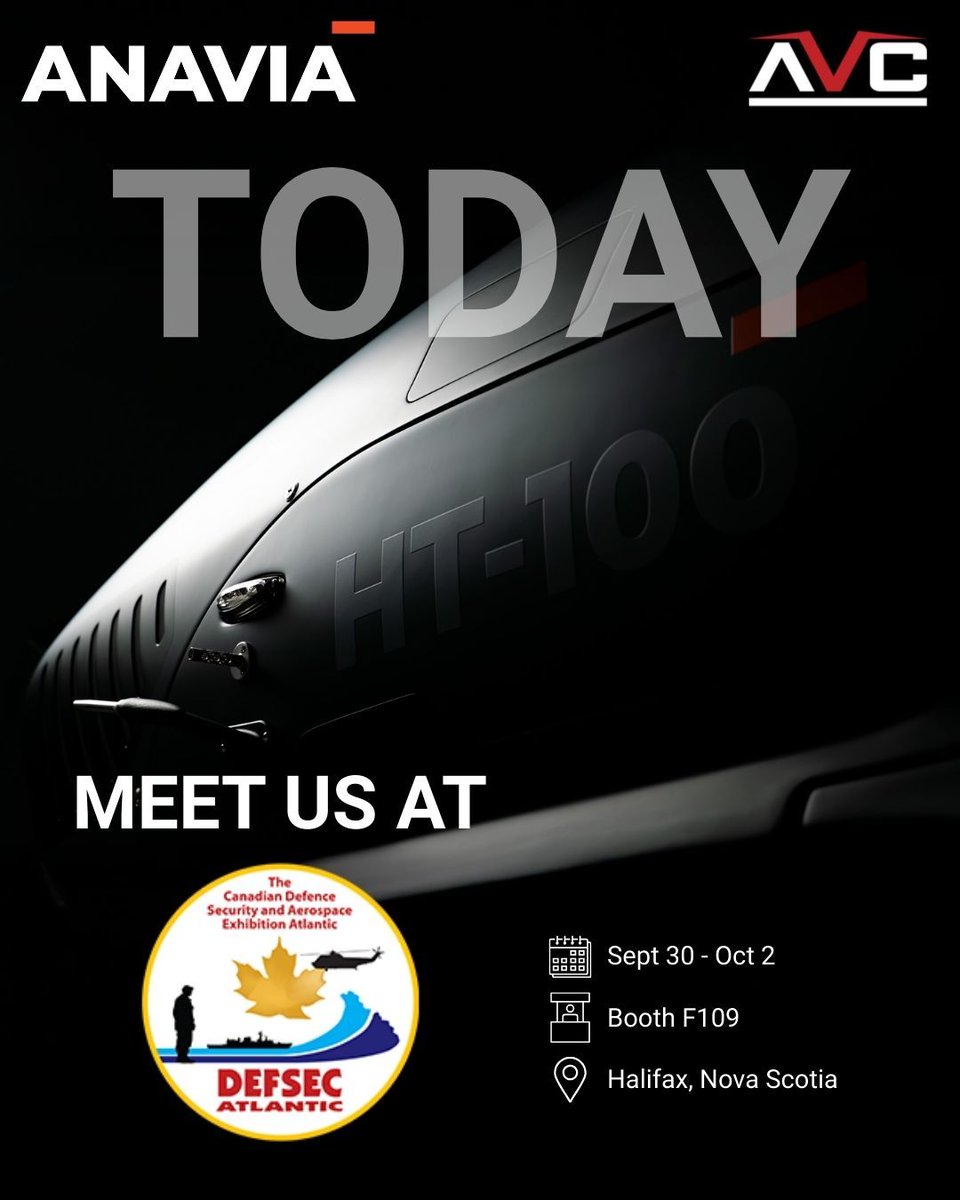 AeroVision (@aerovisiongbl) on Twitter photo The wait is over. The ANAVIA HT-100 has officially arrived in North America and is on display today at DEFSEC Atlantic. Visit us at booth F109 to see the aircraft in person and connect with our team. The wait is over. The ANAVIA HT-100 has officially arrived in North America and is on display today at DEFSEC Atlantic. Visit us at booth F109 to see the aircraft in person and connect with our team.