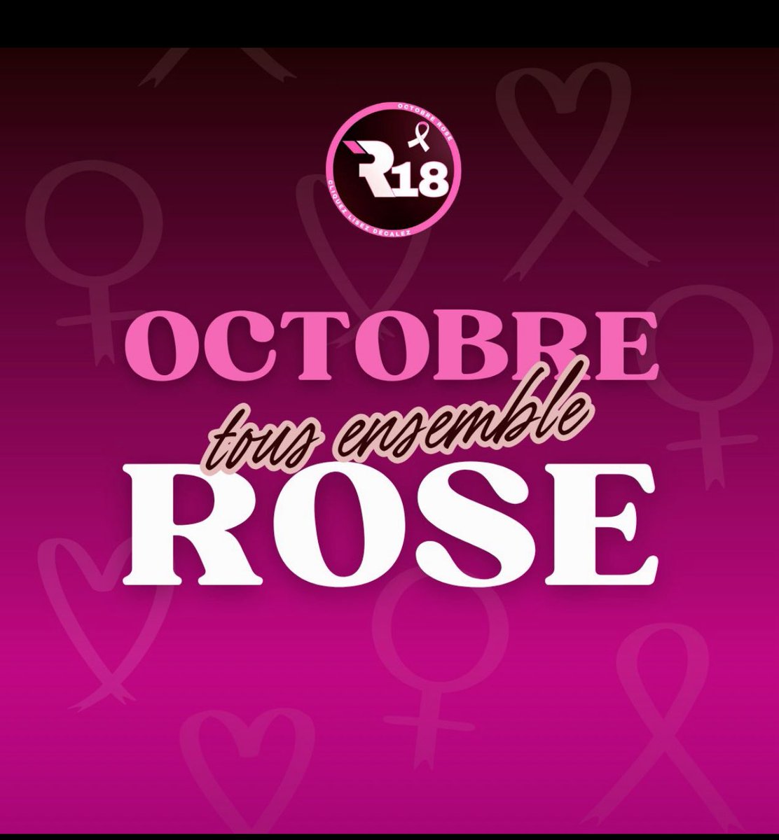 [🎀 #OctobreRose 🎀]
<a href="/rescue18com/">Rescue 18 - Infos & Secours Pompiers</a> s’engage dans la lutte contre le cancer du sein ! 💪

Ce mois est dédié à la sensibilisation et au dépistage. Bravo à toutes les initiatives dans les casernes et SDIS pour soutenir cette cause.

Ensemble, informons, prévenons et soutenons ! 💖