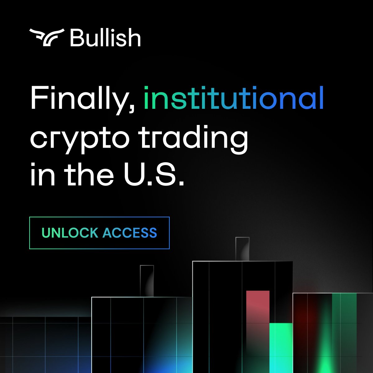 1/4 The wait is over. Bullish is now available in the United States. 🇺🇸

We are proud to offer institutions a new standard in digital asset trading.

Read more 👇