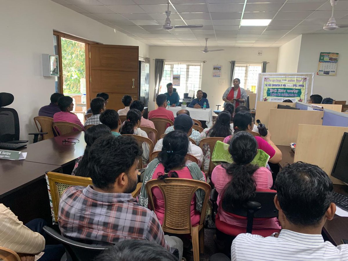 दिनांक 30.09.2025 को जिला शिमोगा में हिंदी पखवाड़ा मनाया गया।