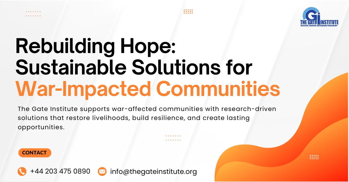 GateInstitut's tweet photo. Rebuilding Hope for War-Impacted Communities in Sri Lanka

📧 Email: info@thegateinstitute.org

#TheGateInstitute #SriLanka #WarAffectedCommunities #SustainableSolutions #CommunityEmpowerment #Resilience #SocialImpact #ResearchForChange #HopeAndGrowth #ConflictRecovery https://t.co/woThn9YaCL