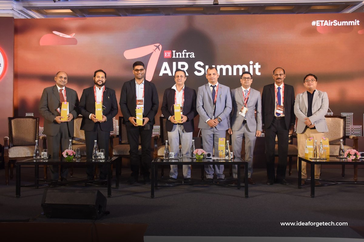 ideaforge_tech's tweet image. At the @ET_Infra Air Summit, our CEO, @ankit_ideaForge, joined industry leaders in a discussion that revolved around building a robust ecosystem for drone manufacturing in India.
The conversation focused on boosting indigenous drone content, encouraging exports, and developing…