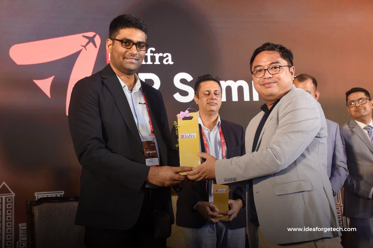 ideaforge_tech's tweet image. At the @ET_Infra Air Summit, our CEO, @ankit_ideaForge, joined industry leaders in a discussion that revolved around building a robust ecosystem for drone manufacturing in India.
The conversation focused on boosting indigenous drone content, encouraging exports, and developing…