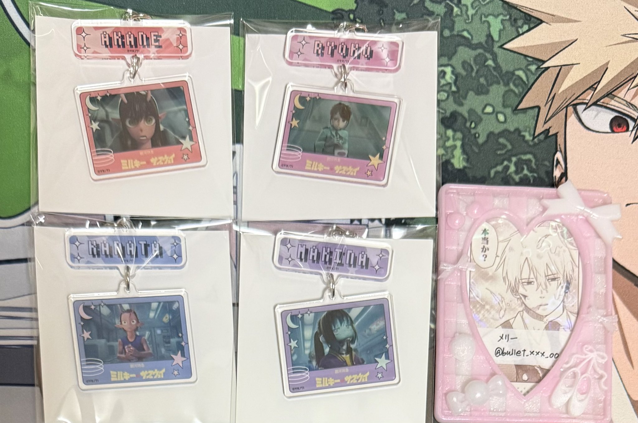 ミルキーサブウェイ ミルサブ TSUTAYA 携帯風アクリルケース アカネ