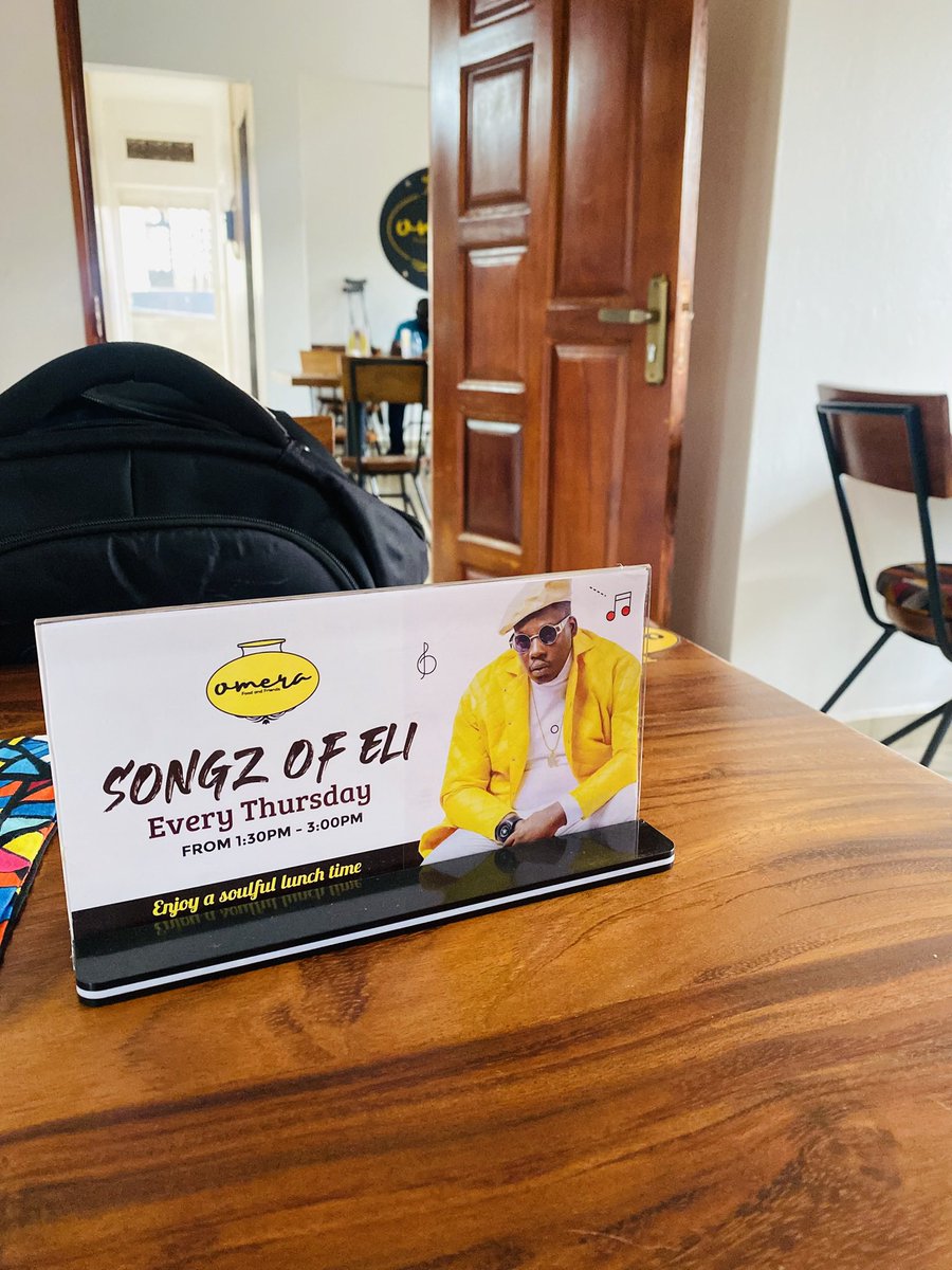 OmeraTable's tweet image. Tomorrow, @EliyaSongz brings the vibes to Omera! 

Join us for a soulful lunchtime experience with great music, good energy, traditional dishes, and culture at its best.

#TasteOfTogetherness #CultureOnAPlate