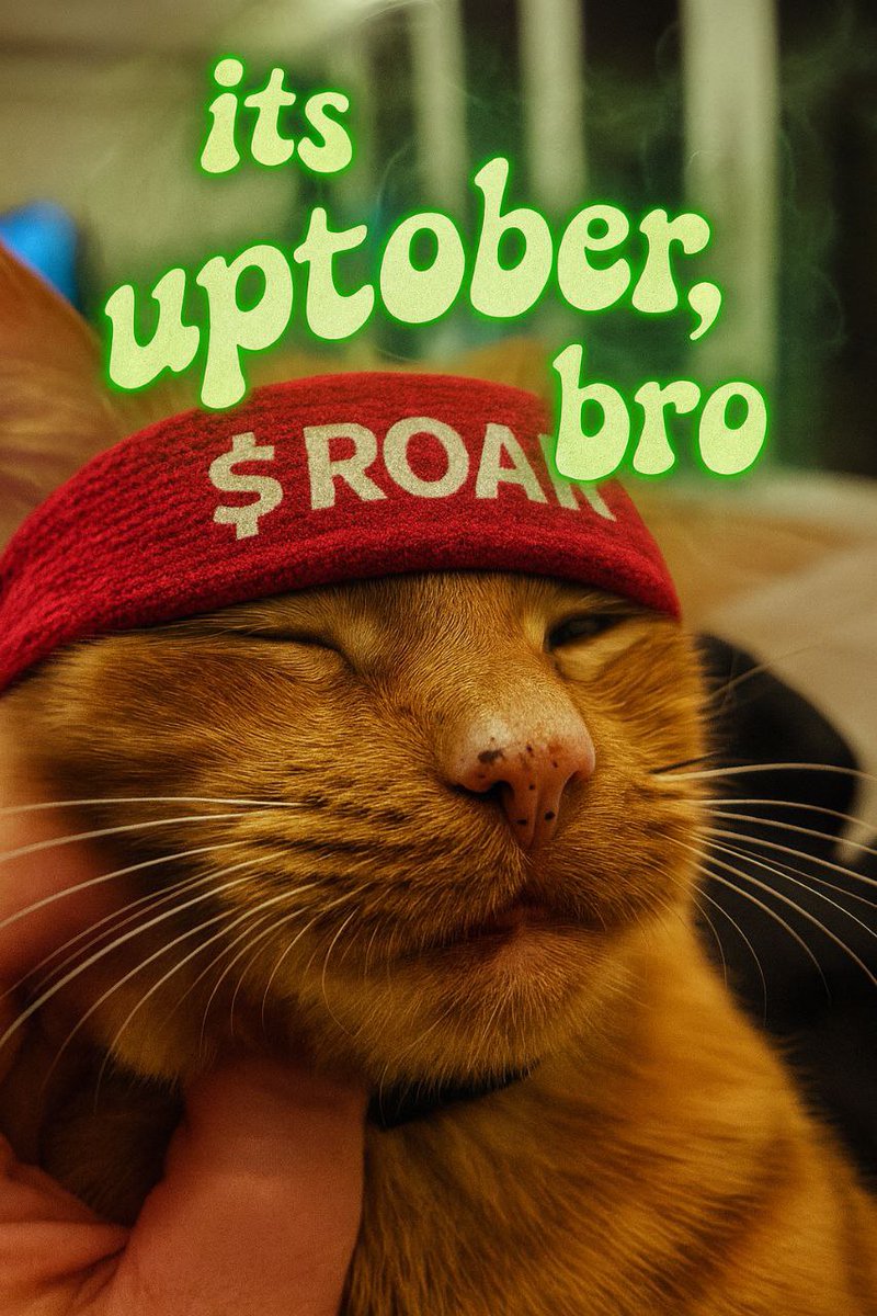 Uptober Is Here. 

Will We See $200K Bitcoin 
Will We See $10K Ethereum 
Will We See $4 ROAR