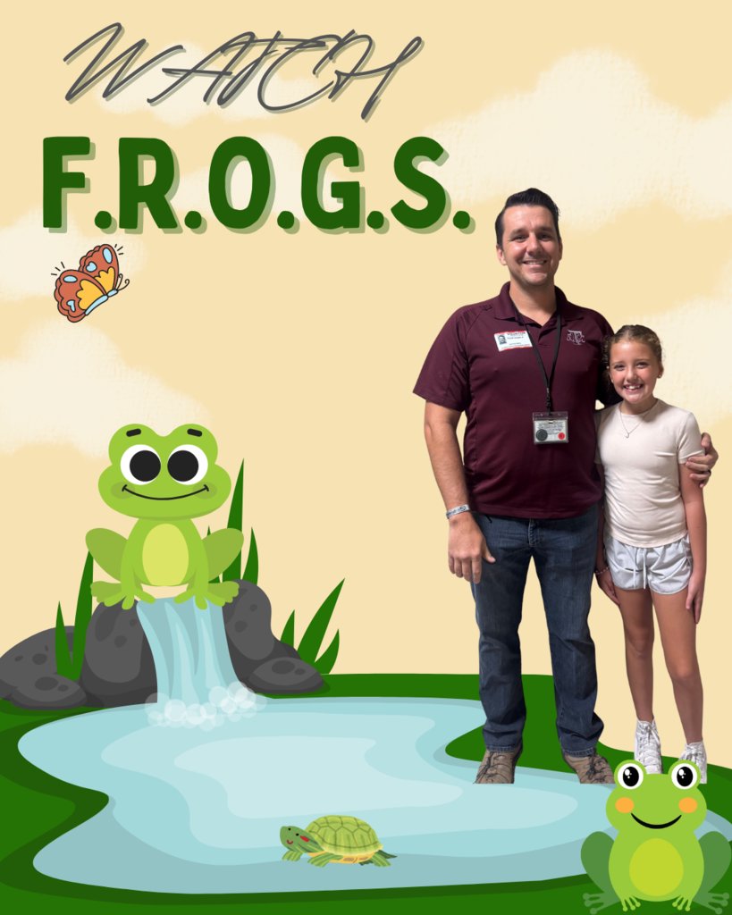 HumbleISD_HHE's tweet photo. 🐸💚 Big THANK YOU to our Watch FROG Dad, Mr. Svejda for spending the day with us! Our students loved having you on campus helping out, encouraging them, & being a positive role model. We appreciate you hopping in to make a difference! 💚🐸 #WatchFROG #FamilyEngagement #ThankYou https://t.co/hMa2EzgQkz
