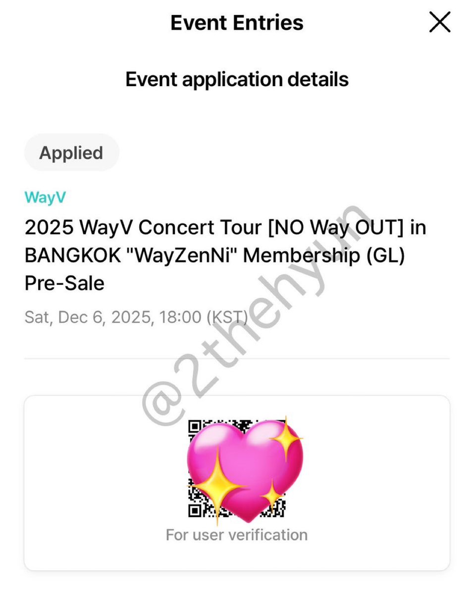 2thehyun's tweet photo. เปิดหารเมม 130฿ค่าา #WayV_NOWayOUT_BANGKOK https://t.co/n4Jh3zMHGQ