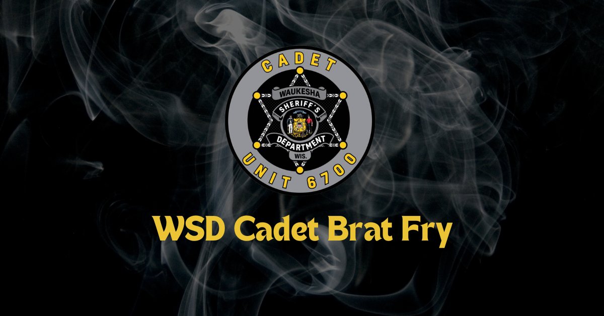 Stopping by Drug Take Back Day on October 25th? Don't forget about the Brat Fry!
The Waukesha County Sheriff's Department Cadet Post #6700 will be there from 10am-2pm to serve you lunch.

Sussex Metro Market - N65W24838 Main St. Sussex