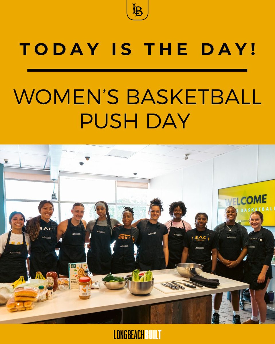Today is PUSH DAY! Be sure to show your support for Long Beach State Women's Basketball 🤗

🔗 csulb.scalefunder.com/cfund/project/…

#GoBeach | #LongBeachBuilt