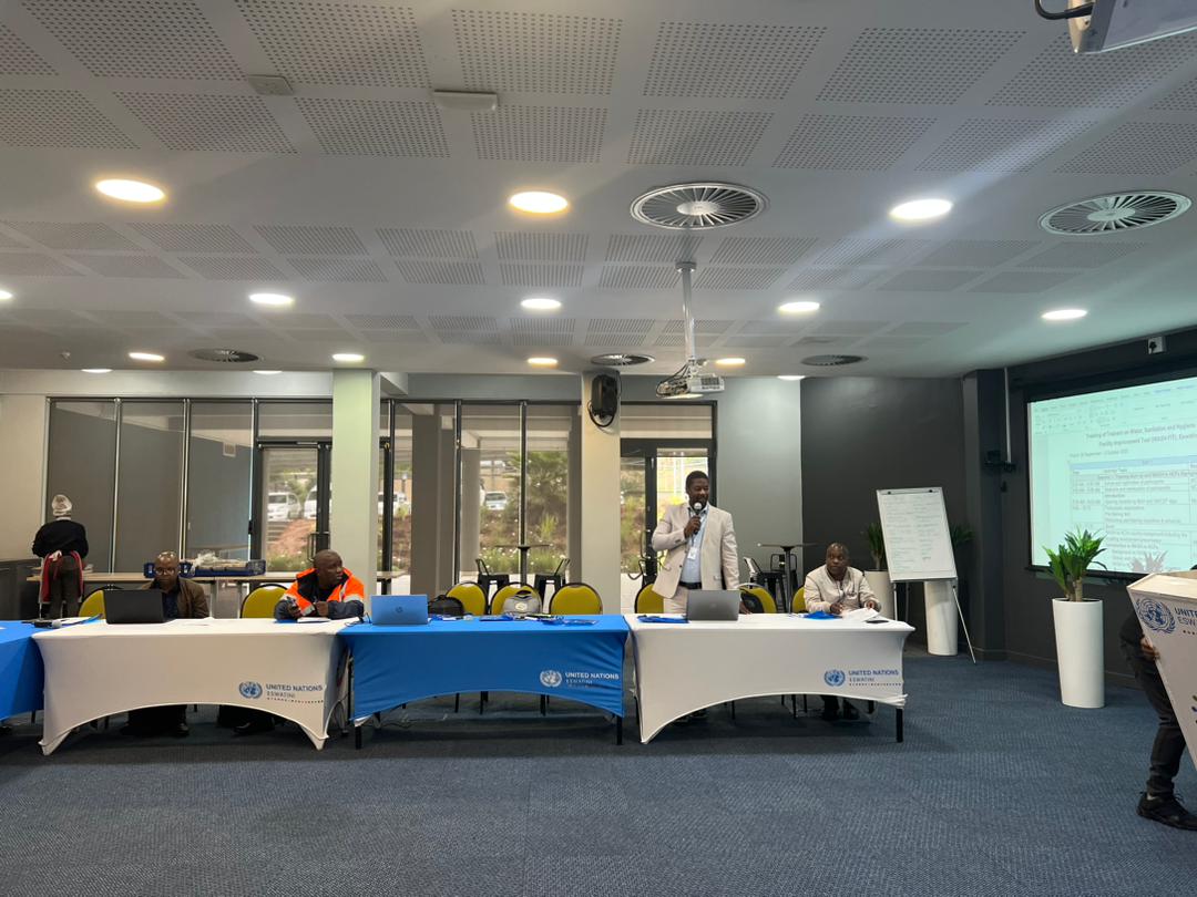 Unicef_Swazi's tweet photo. The national Training of Trainers on WASH FIT is now underway at the Mbabane UN compound! 20 trainers from @MoH_Eswatini and regional teams are being equipped to improve WASH services in healthcare facilities across Eswatini.
#WASHFIT #HealthcareWASH #Eswatini #UNICEF https://t.co/JWAbIo4TYj