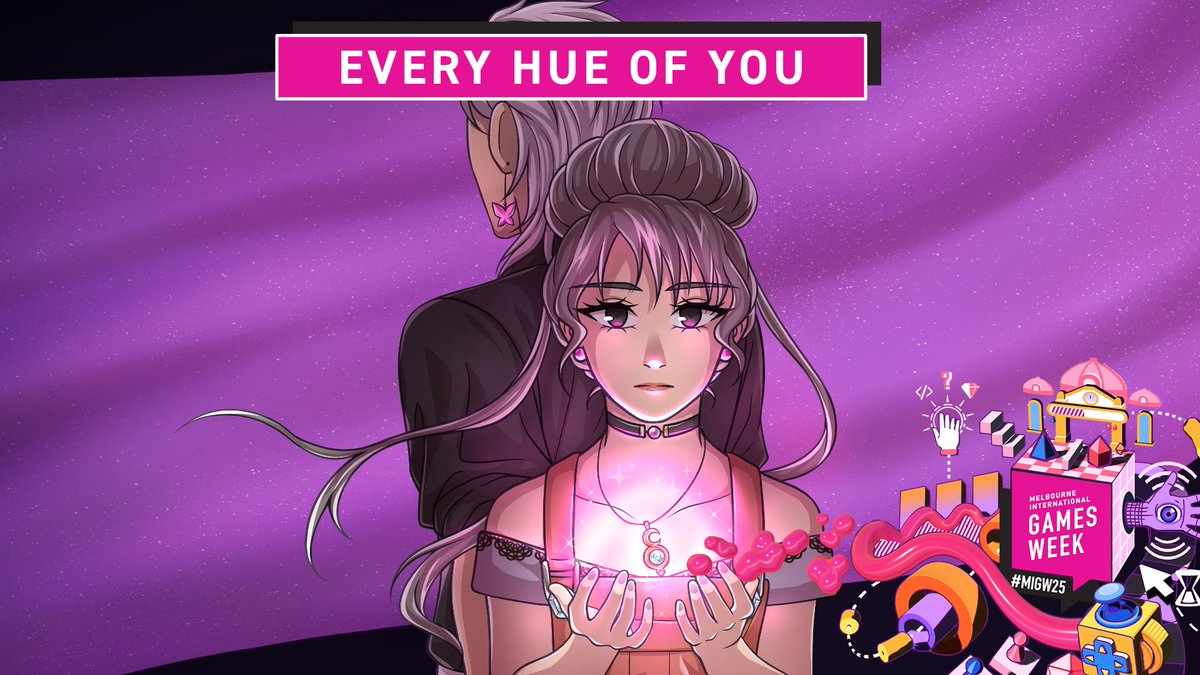 EVERY HUE OF YOU IS BACK AT #MIGW25 ✨

If you haven't already, get our thoughtful visual novel on Steam at a massive 60% discount! 

Delve into a philosophical world and tackle emotions head-on through our heartwarming game this spring 🌸