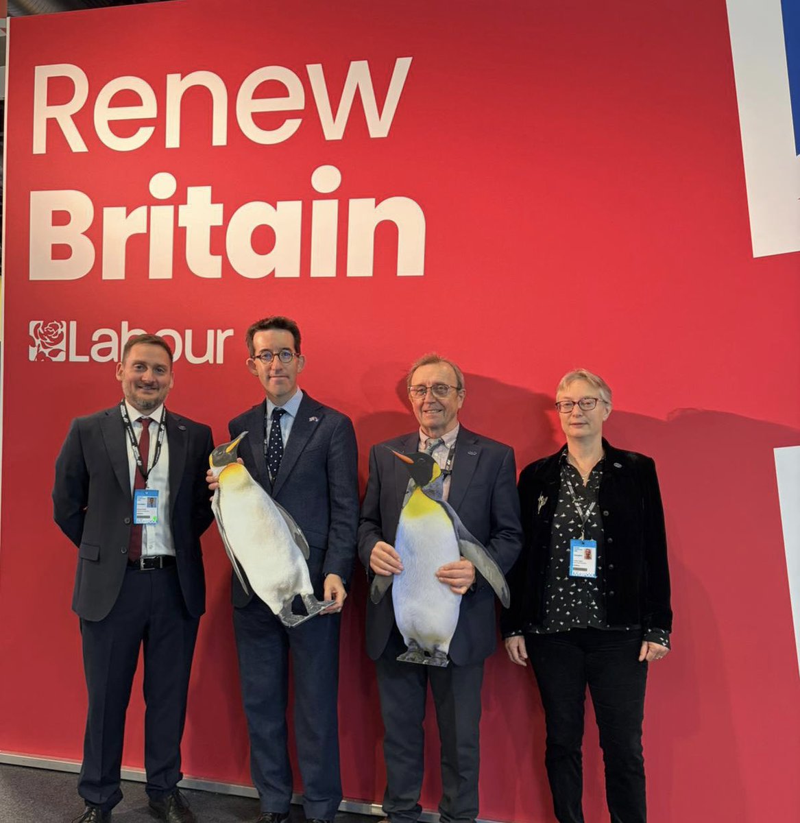 It’s goodbye from the Falklands team at this year’s #LPC25 in Liverpool. 👋 

Many thanks to all of the MPs, Ministers, Peers and Party Members who took the time to visit our stand and for supporting the Falklands and our Islanders’ right to self-determination. 🇫🇰🔴