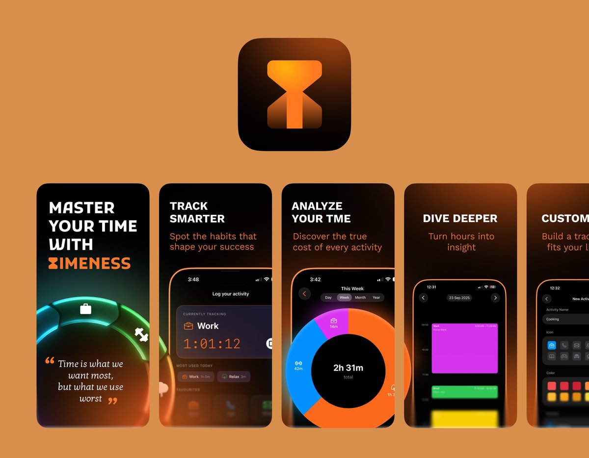 September is wrapped up!
The winner this month is Timeness app by <a href="/anumness/">Anum </a> 

Who’s next for October? Reply with your app link and follow me to join 😎