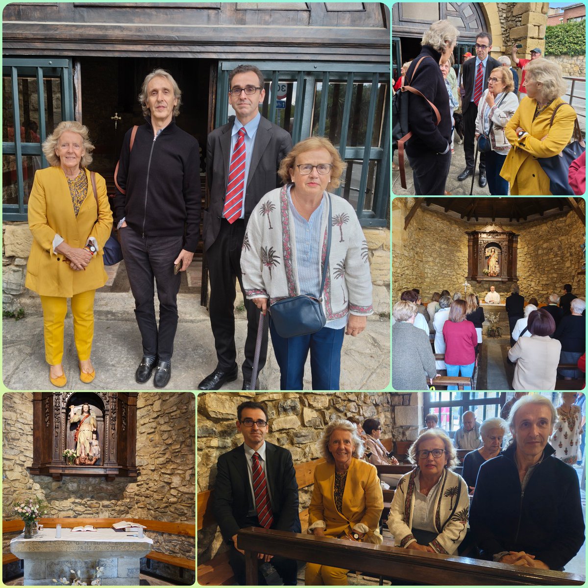 PPdeGetxo's tweet photo. ⛪Hoy, hemos asistido a la misa celebrada en la #ermita de "La Venta" en #AndraMari con motivo del "Día del Ángel de la Guarda"
🙏🏼Una ocasión ideal para acompañar a nuestros vecinos en un día señalado https://t.co/GbnnmT4WiJ