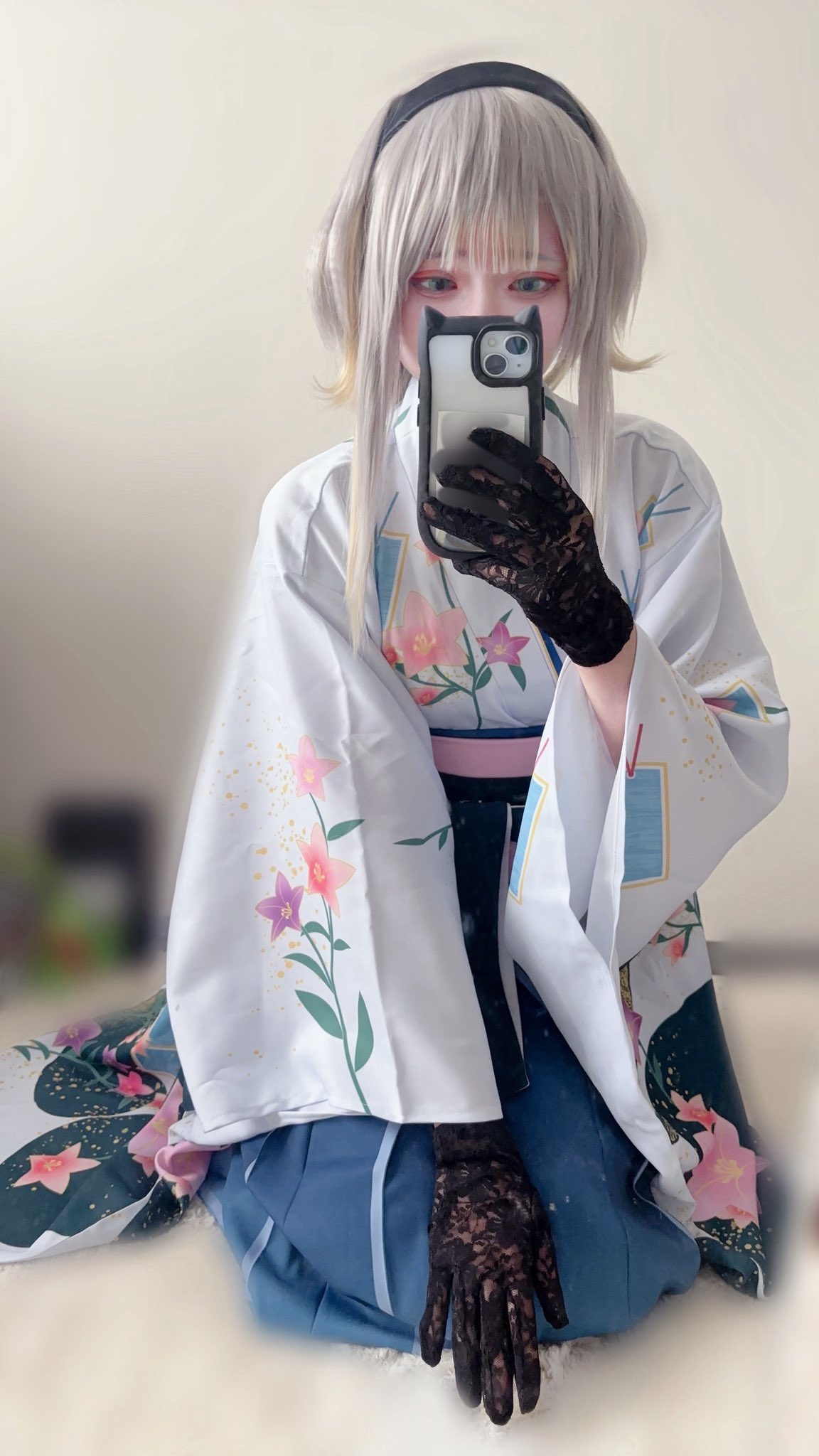 おこめ様 45Rおこめサテンの908Gジャン（インディゴ）: WOMEN｜45R