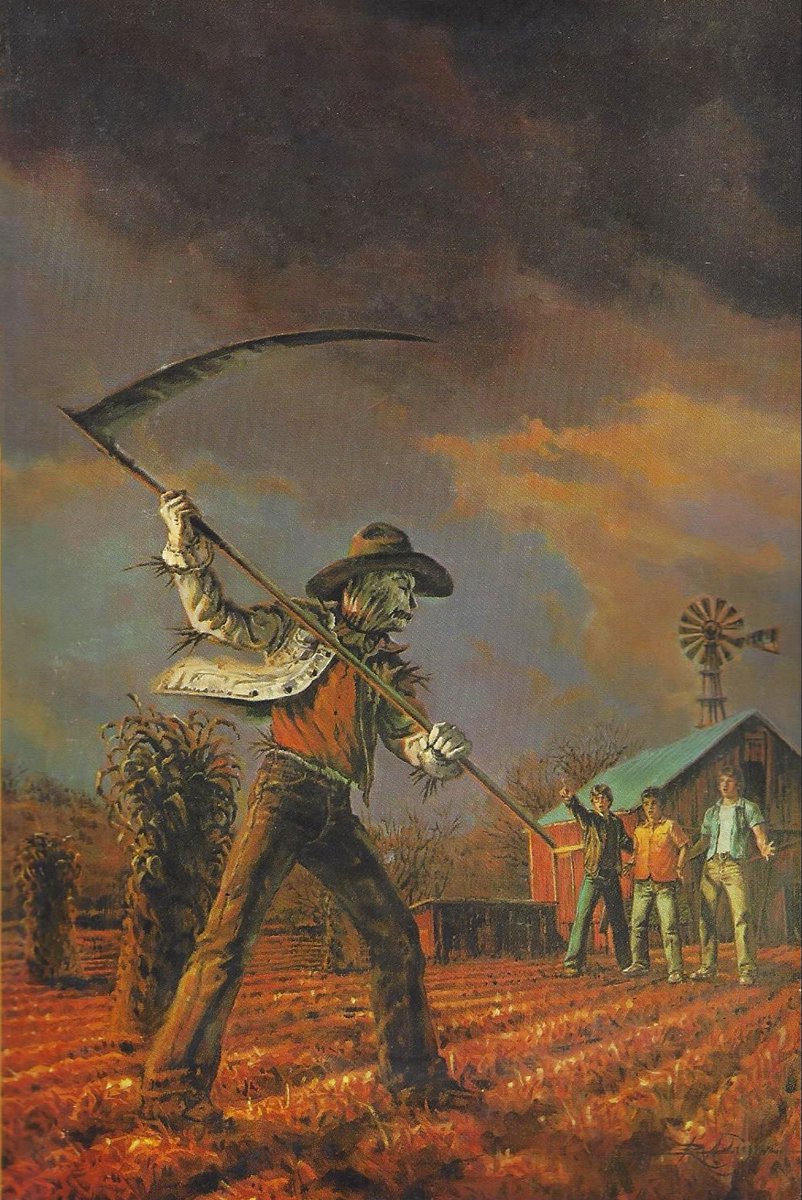 cimerians's tweet photo. The Mystery of the Sinister Scarecrow cover Robert Adragna (1979)
🎃
#alfredhitchcock https://t.co/hyru8eFmQw