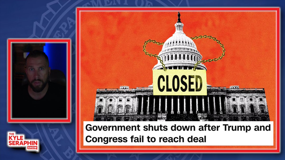Due to Government Shutdown... and Fed funding being removed, I won't be able to run today's podcast.

After all, the Federal Government controls EVERYTHING in America and NONE of you can function without.

(Or... perhaps everything is fine, and no one will notice.)

Thank you